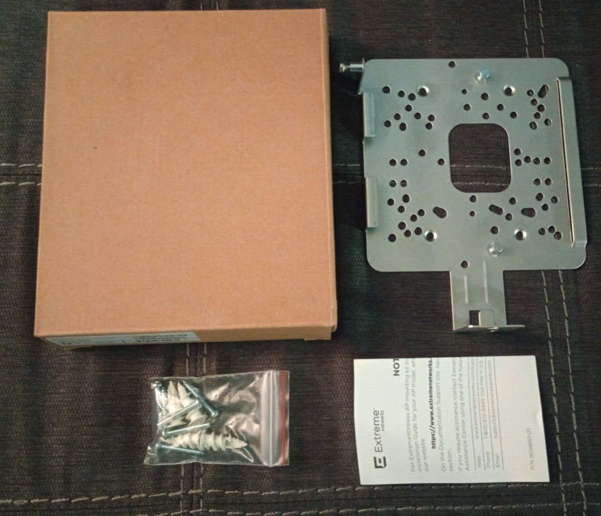 Extreme Networks WS-MBI-WALL03 Bracket Mount for Wireless Access Point W/ SCREWS