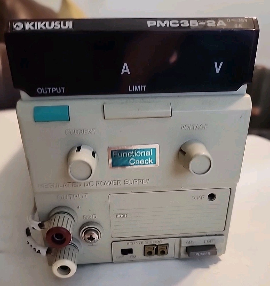 Kikusui PMC35-2A linear adjustable DC regulated power supply - Free Shipping