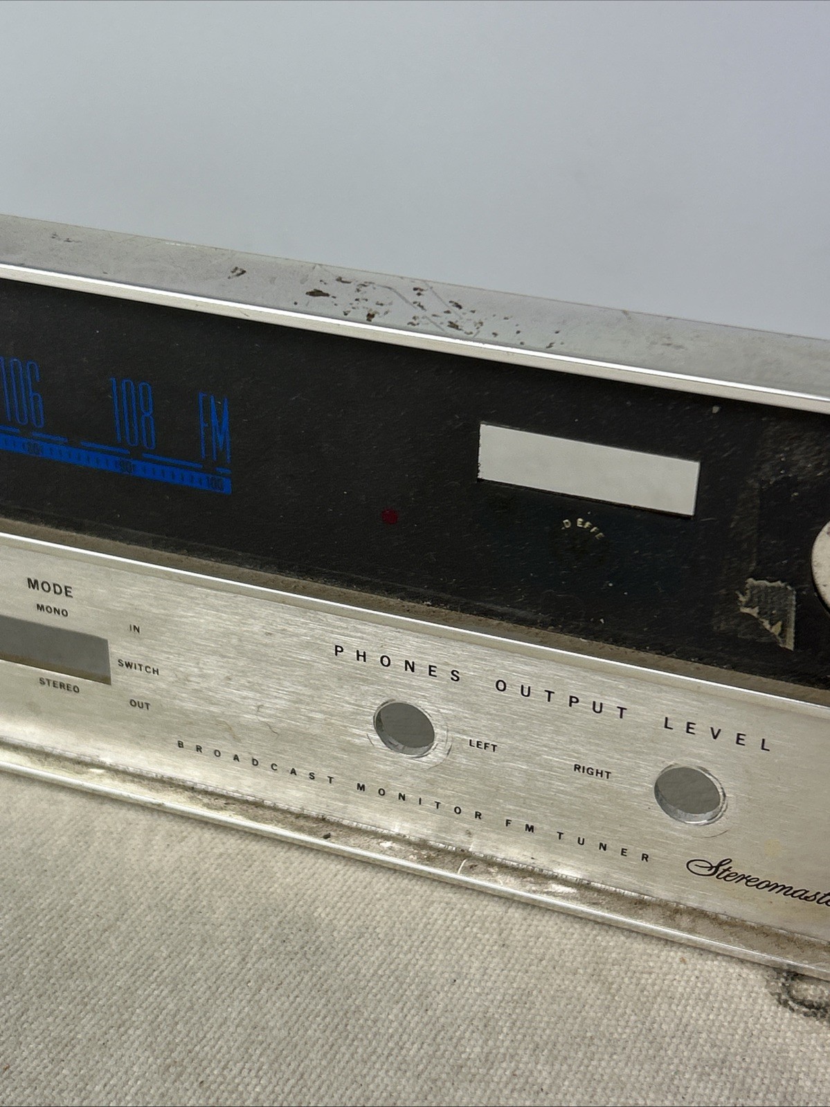 Scott 312-D Tuner Faceplate