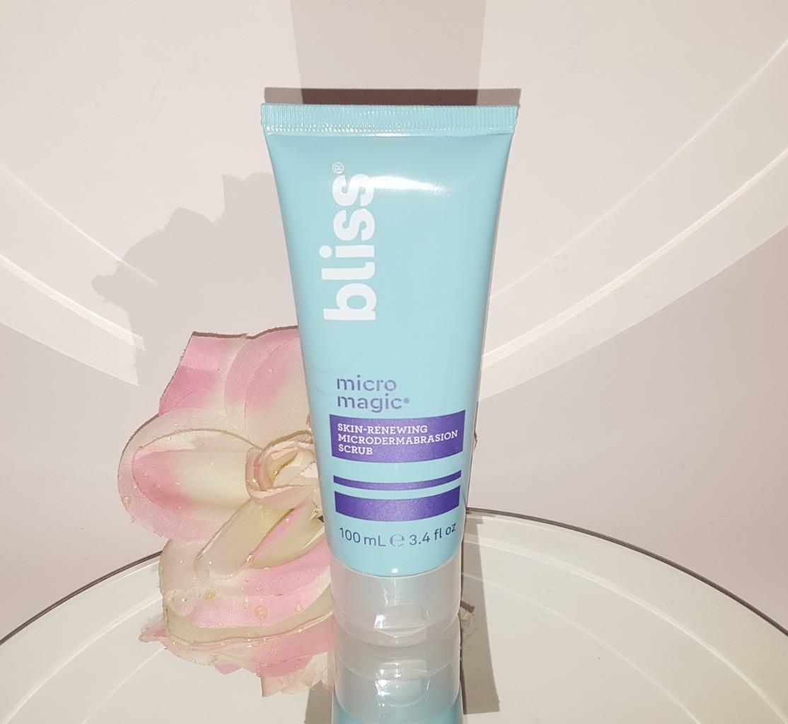Bliss Micro Magic Skin Renewing Microdermabrasion Scrub Exfoliator 3.4oz