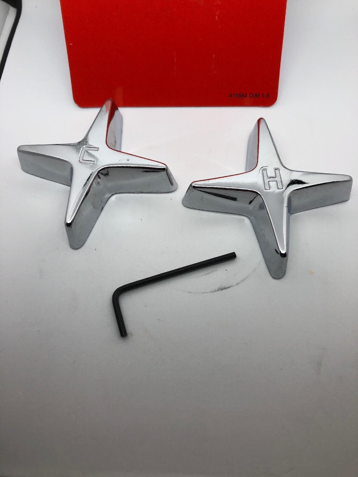 Do it Cross Pattern Replacement Faucet Handles - 411664