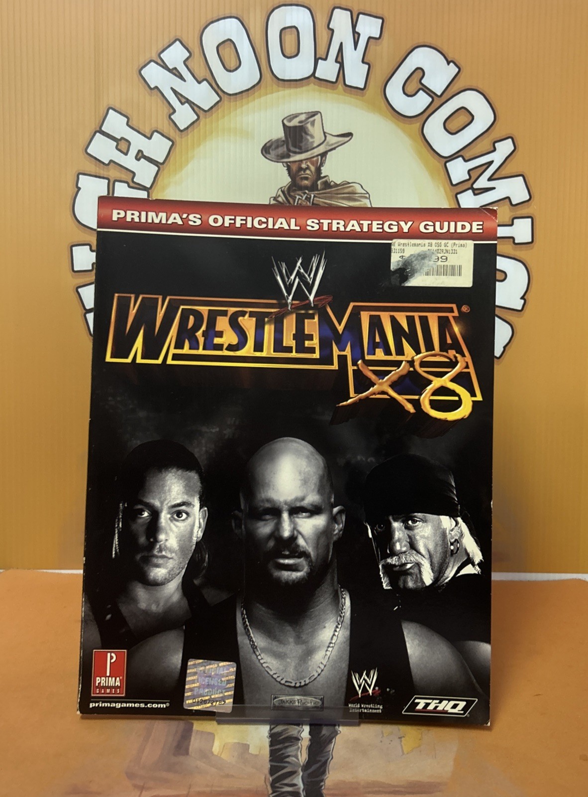 WRESTLEMANIA X8 PRIMA’S OFFICIAL STRATEGY GUIDE 2002 NINTENDO GAMECUBE