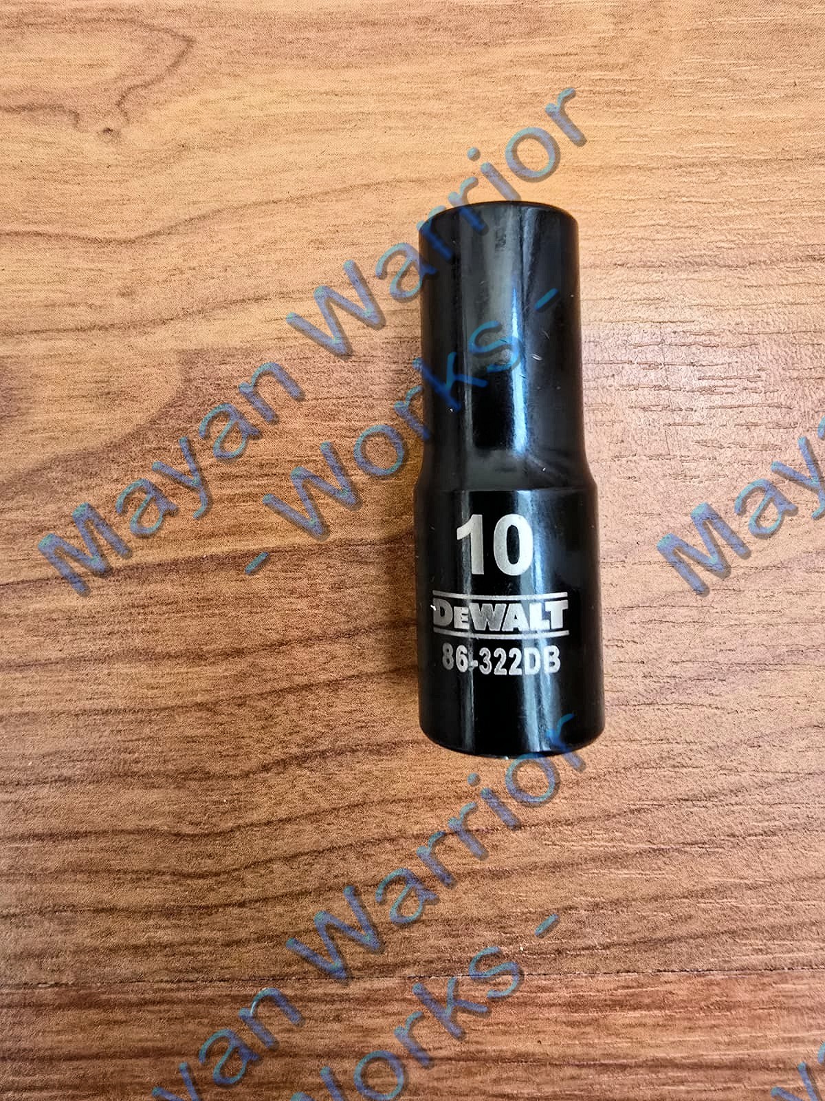 DeWalt  10 mm x 3/8" Drive Impact Socket 6pt  86-322DB