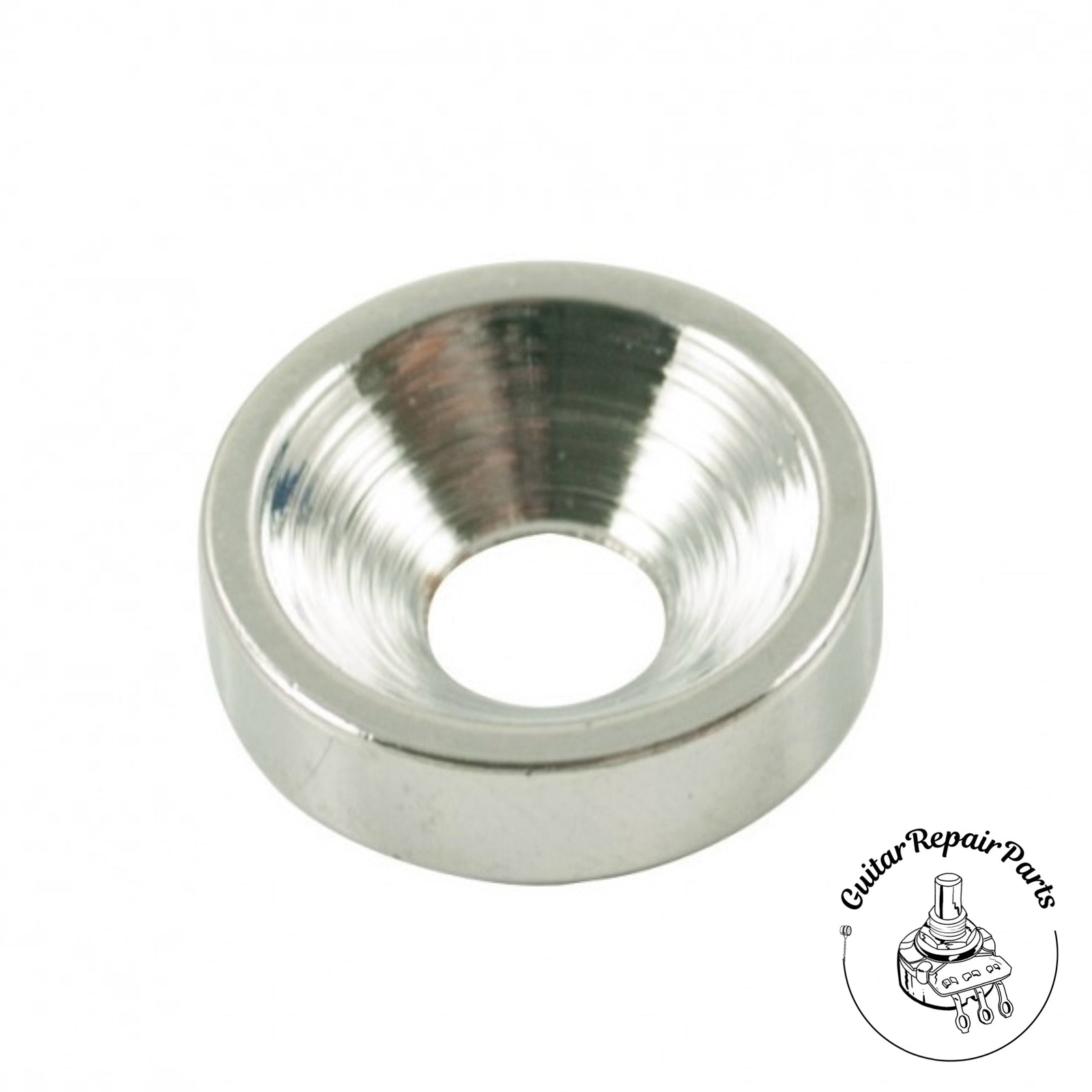 Bushing For Bolt-On Neck Joint Screw Installation - Chrome