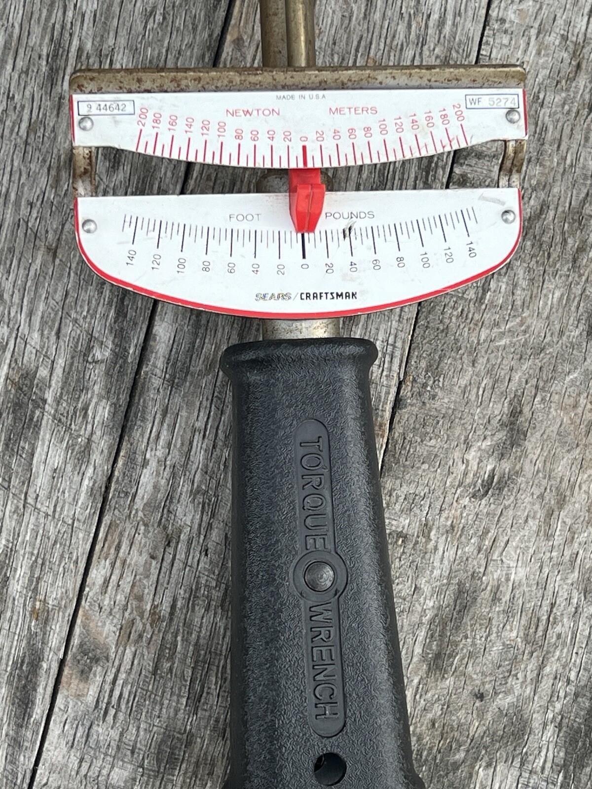 Vintage Sears Craftsman 1/2" Drive Torque Wrench 44642  MADE IN THE USA