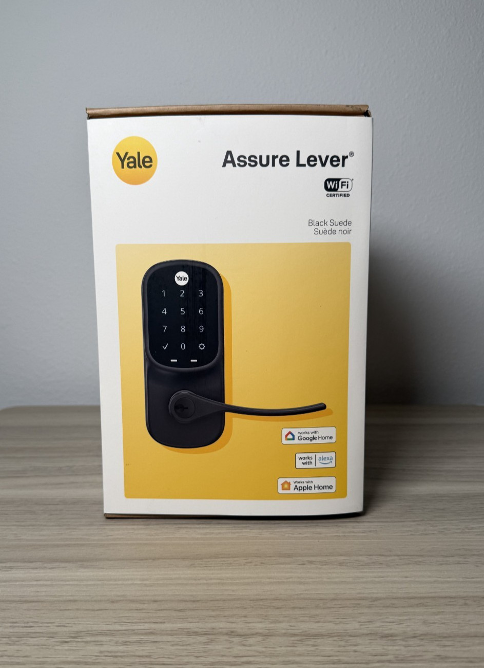 Yale - Assure Lock - Smart Lock Wi-Fi Lever with Touchscreen Keypad