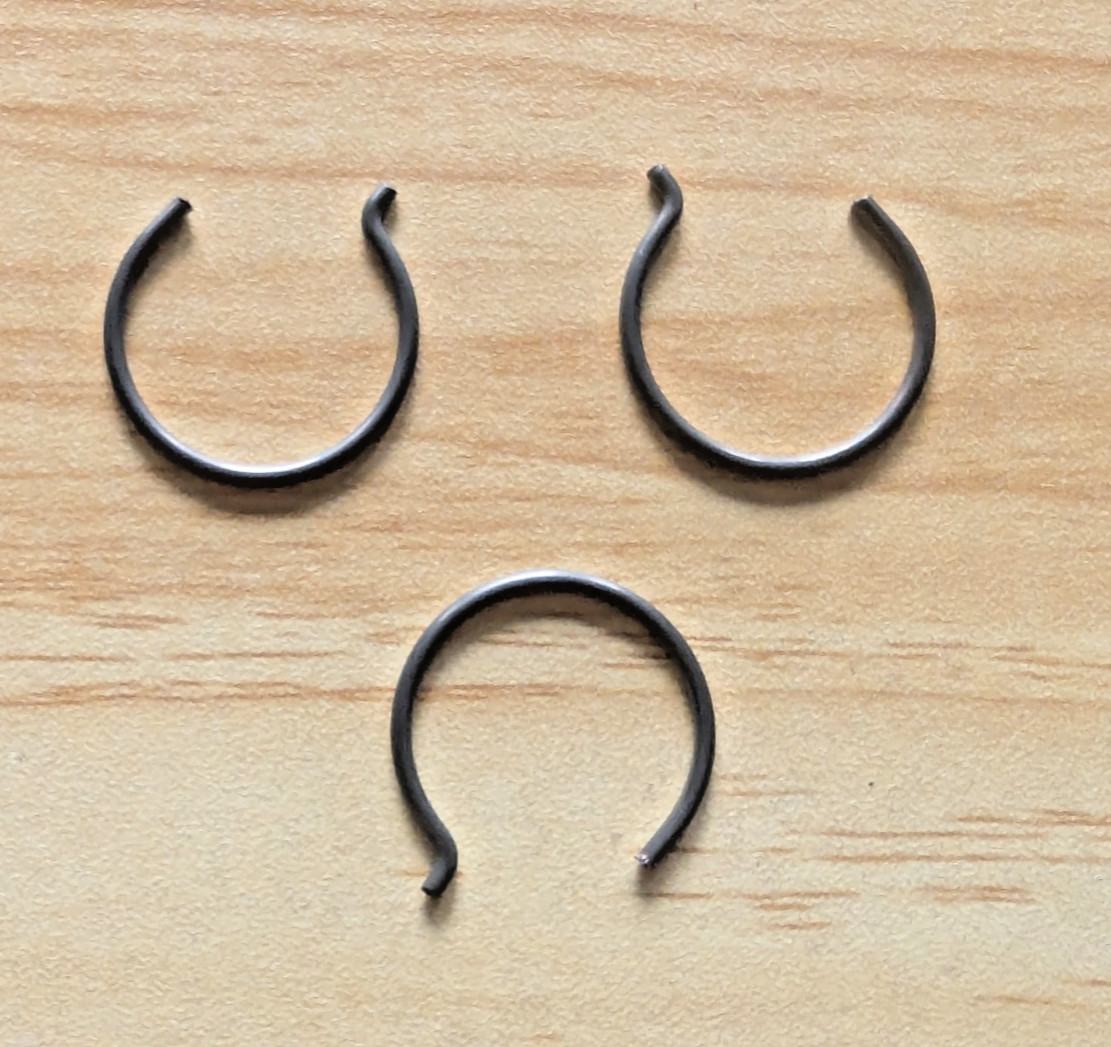 Can-Am/Sea-Doo OEM Piston Circlip 420845106  (Pack of 3)