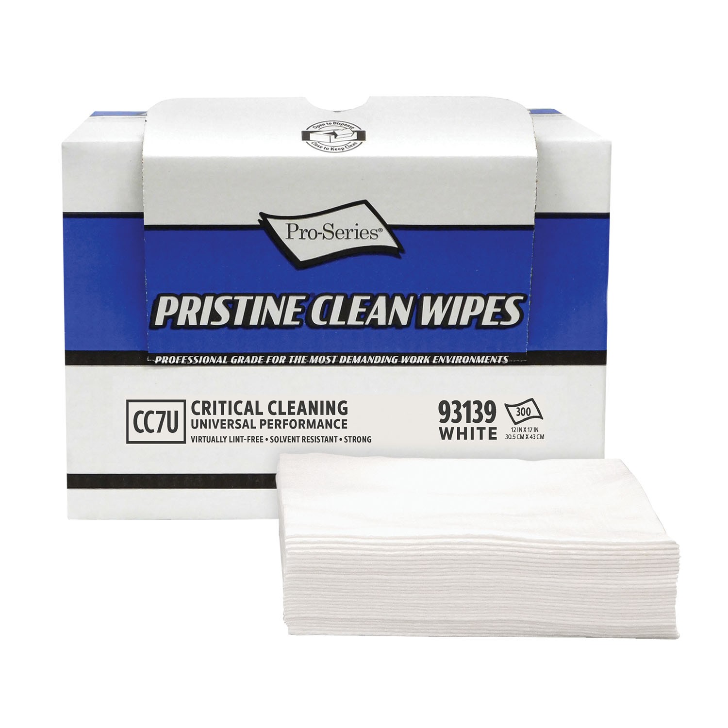 PRISTINE Critical Cleaning Wipes - Universal grade MDI-93139