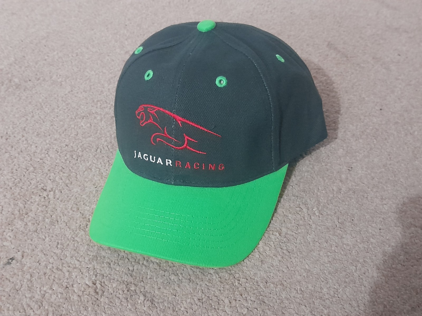 NEW OLD STOCK GENUINE JAGUAR RACING F1 BASEBALL CAP HAT S E F-TYPE XJ XK XF XJS
