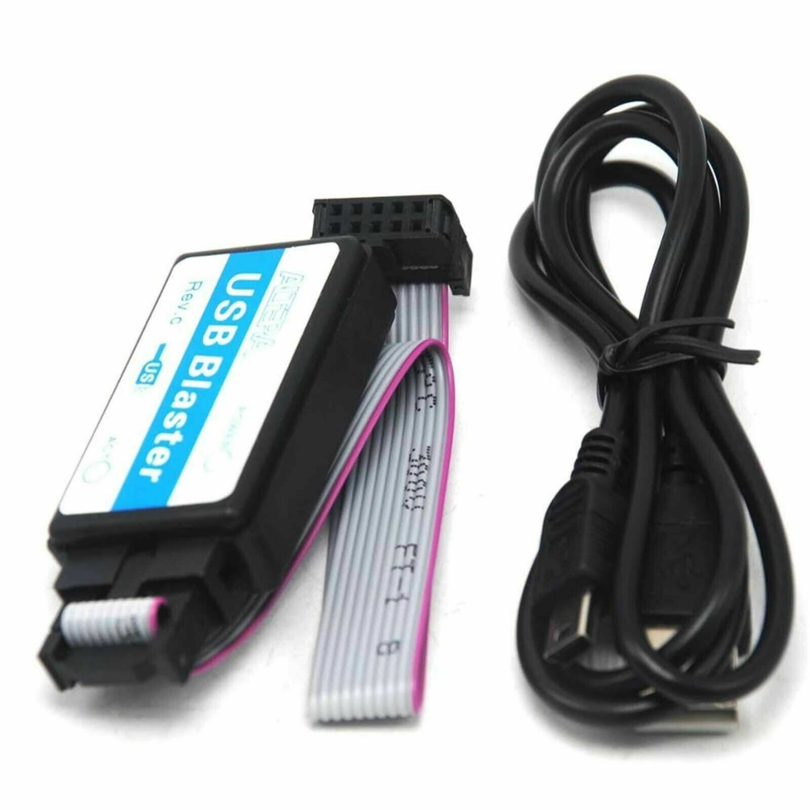 2pcs USB Blaster ByteBlaster II CPLD FPGA Cable JTAG Chain Debugger