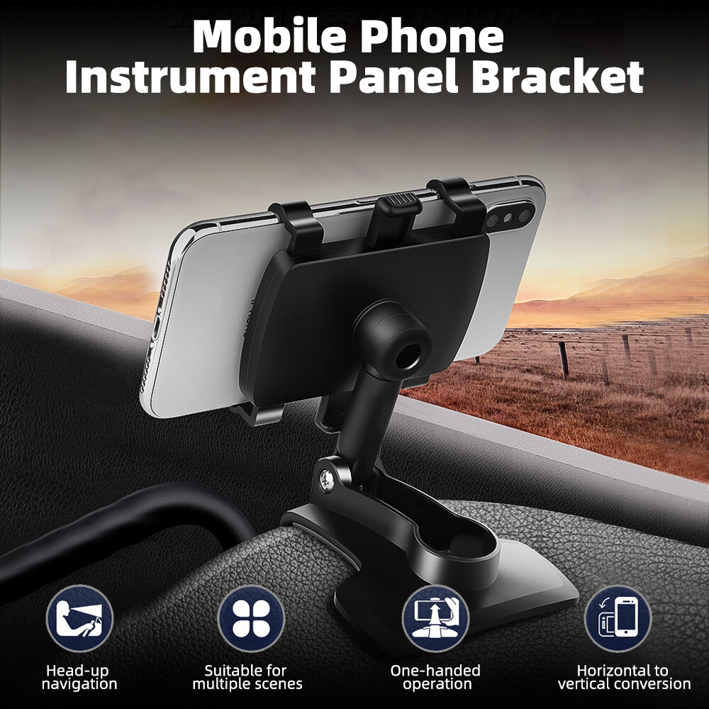 Universal Car Dashboard Mount Holder Stand Clamp Cradle For Cell Phone iPhone