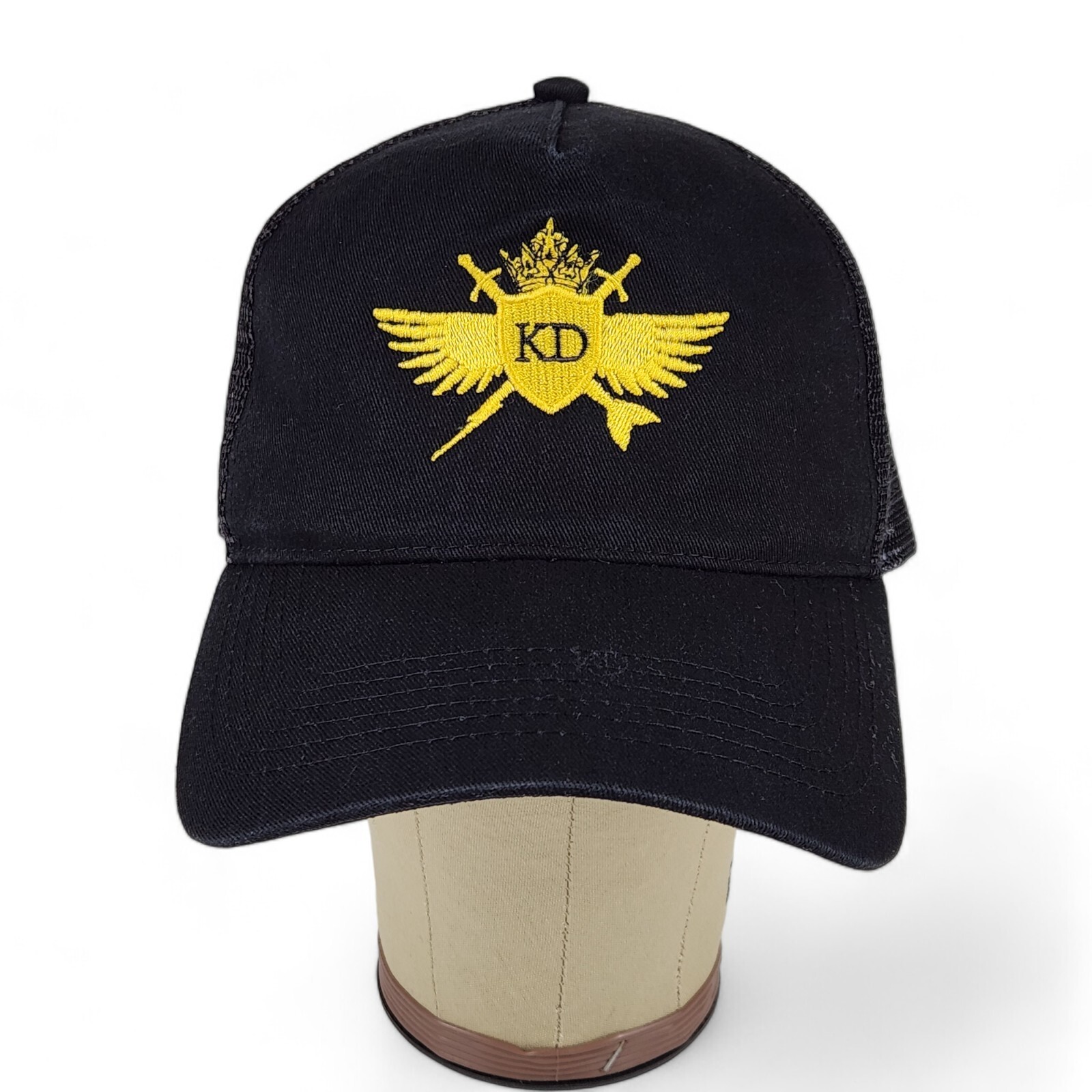 Kings Daughters KD Logo Band Snapback Hat Black Mesh Back One Size Cap Music