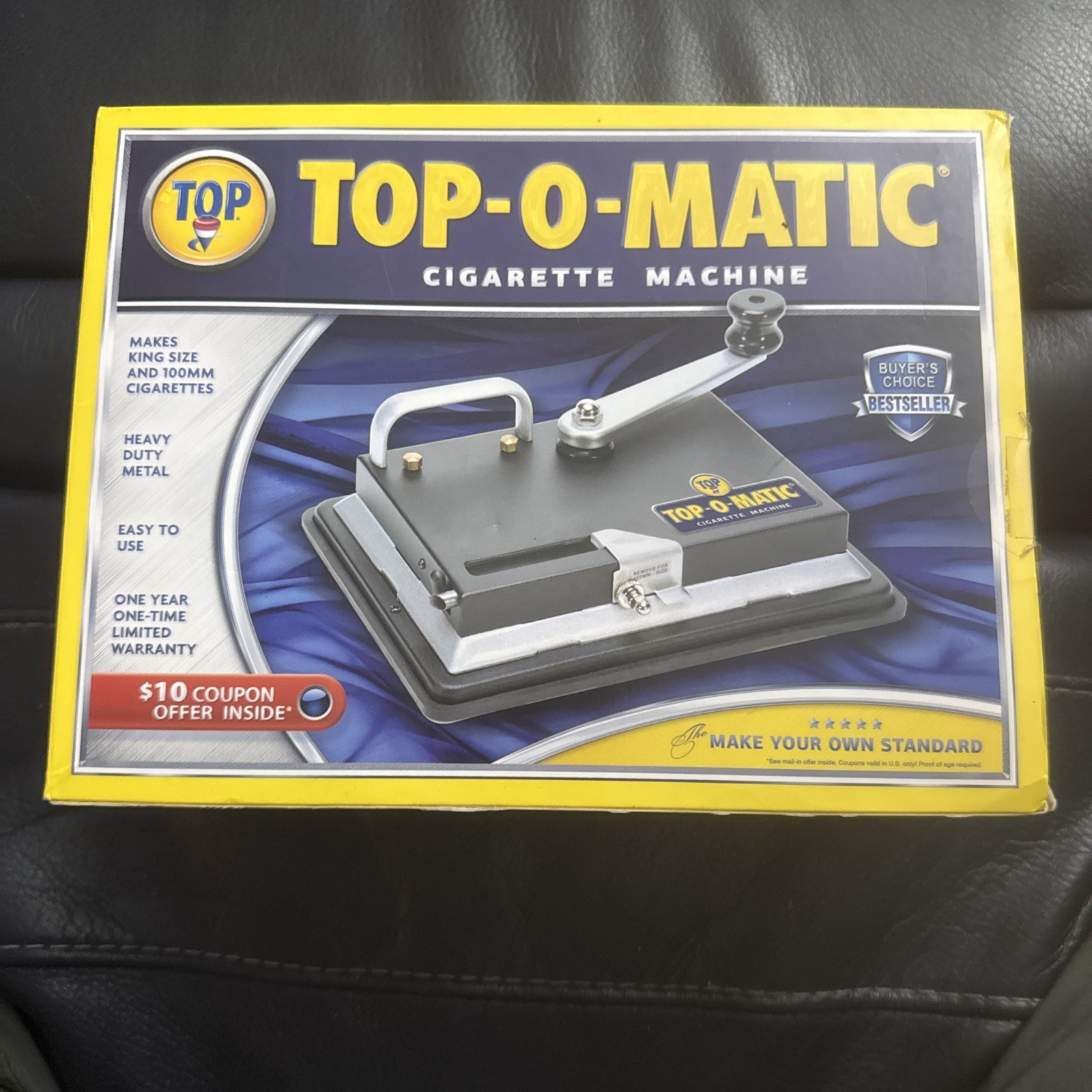 TOP - Top-O-Matic - Cigarette Rolling Machine Buyers Choice Best Seller