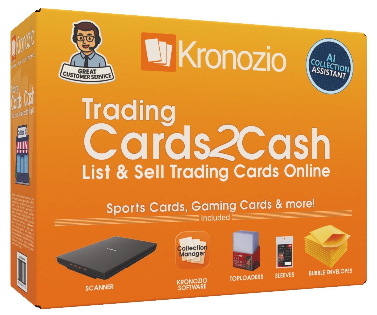 Trading Cards 2 Cash: AI Business in a Box - Kronozio SW TCG, Sports (Canon)