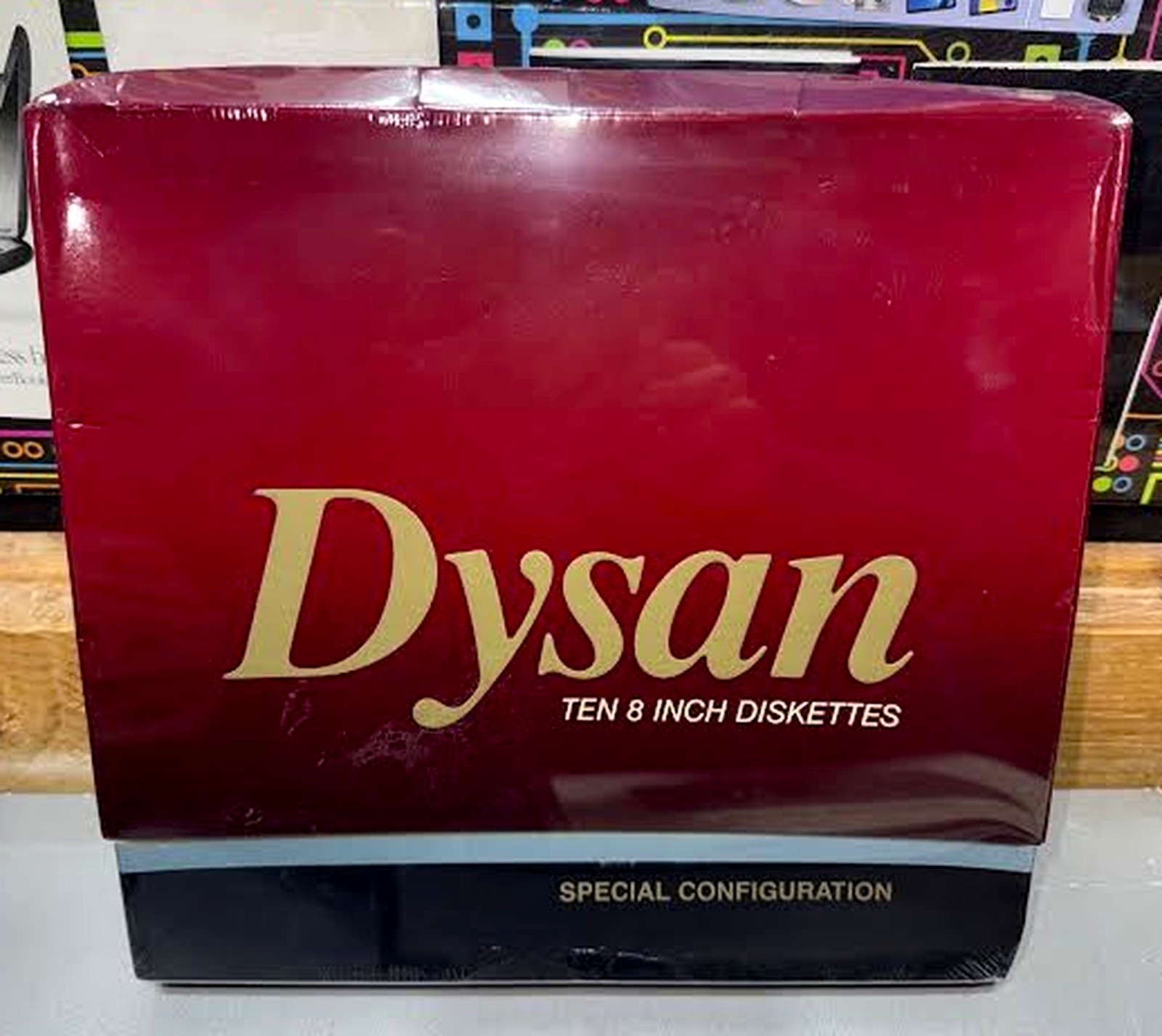 Dysan 8 Inch Disks - Sealed Box of 10 - "Special Configuration"
