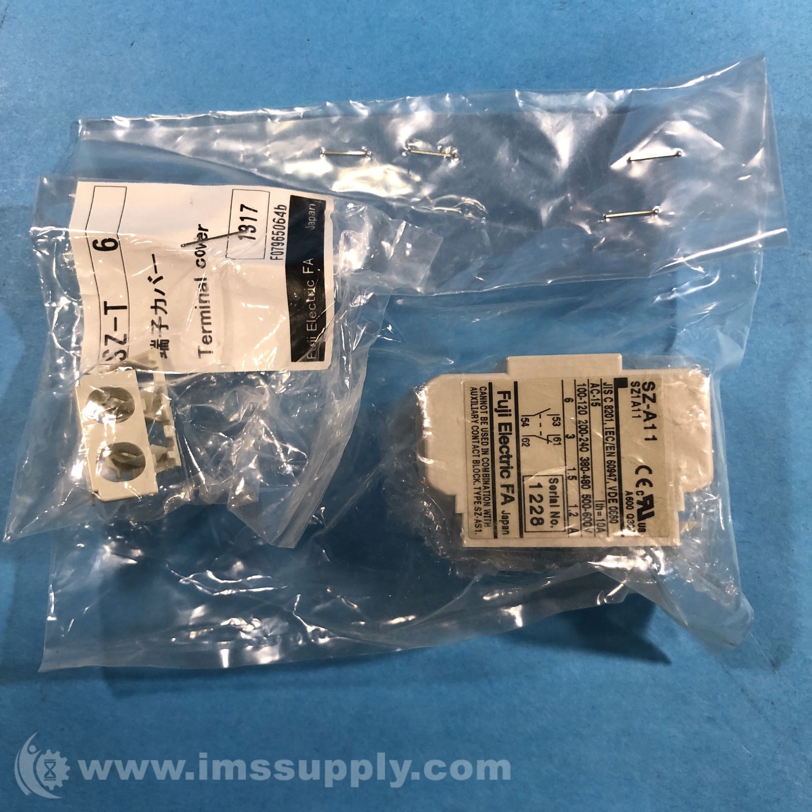 Fuji Electric SZ-A11 Relay Accessory Auxiliary Contact Block 4893