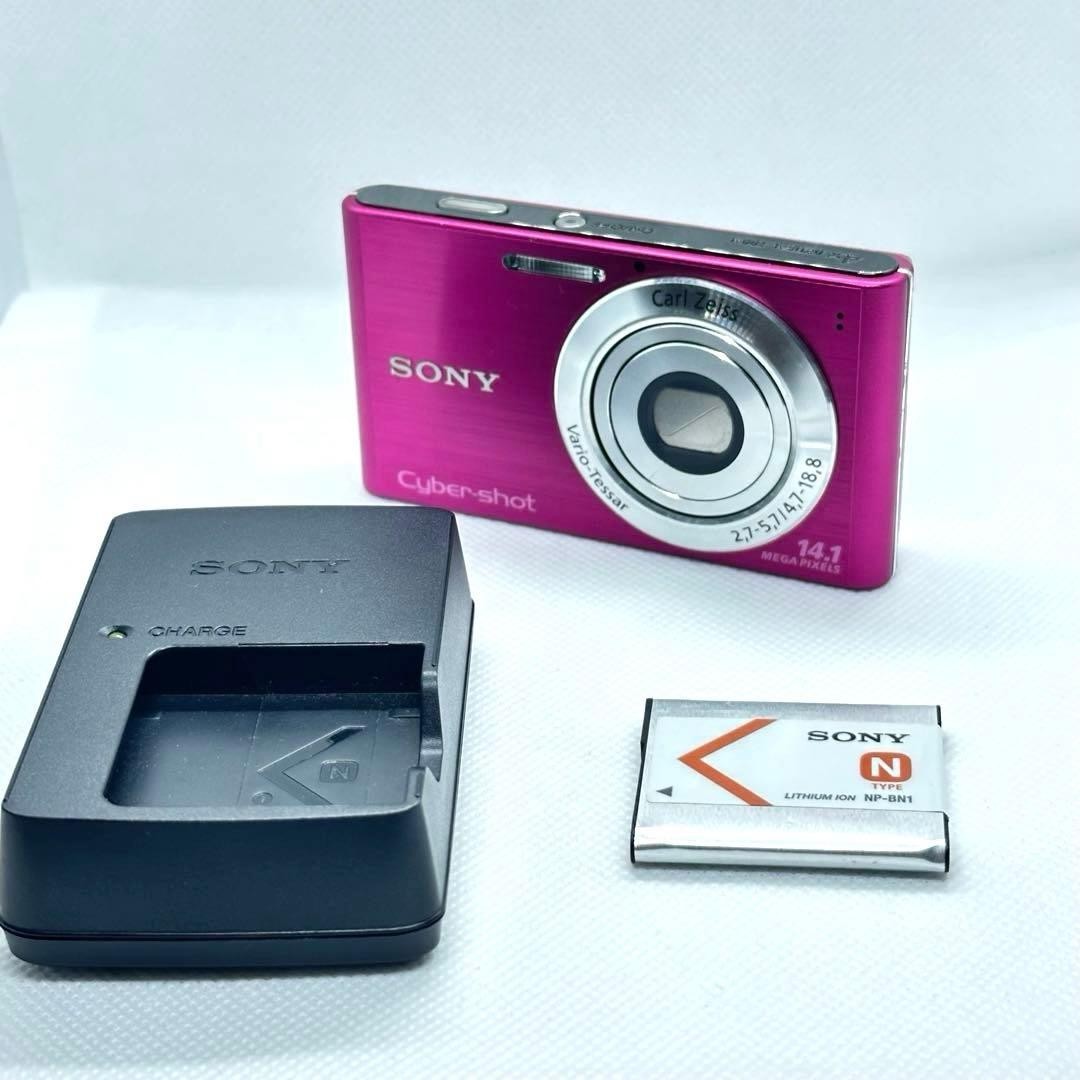 SONY Cyber Shot DSC-W320 Pink Digital Camera – Tested – Japan
