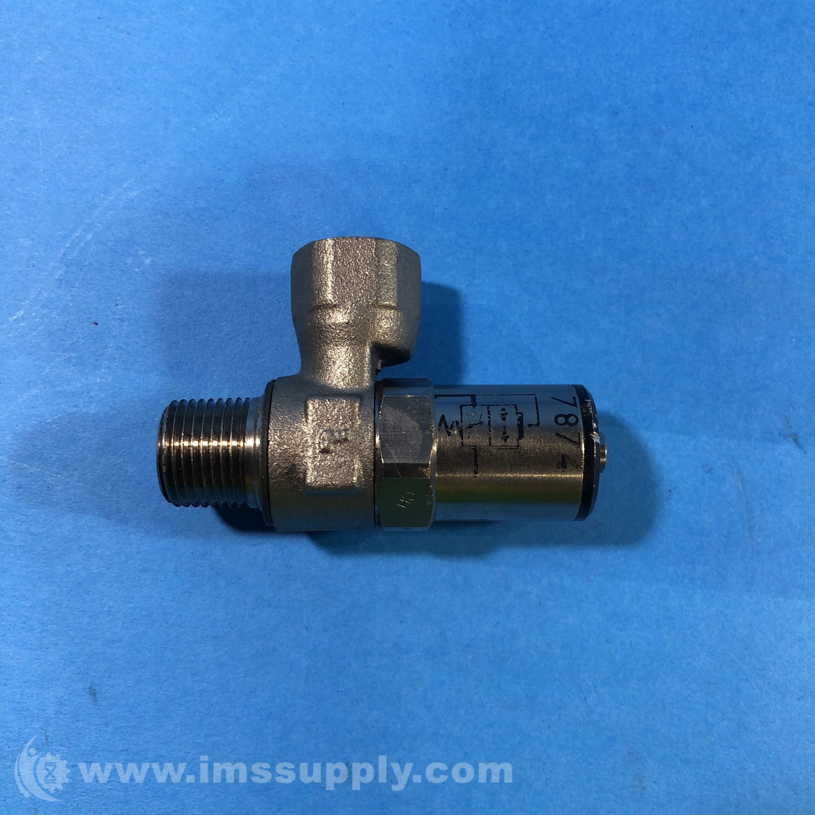 7874 Stainless Steel Threaded Pipe Fitting, Male Connector USIP