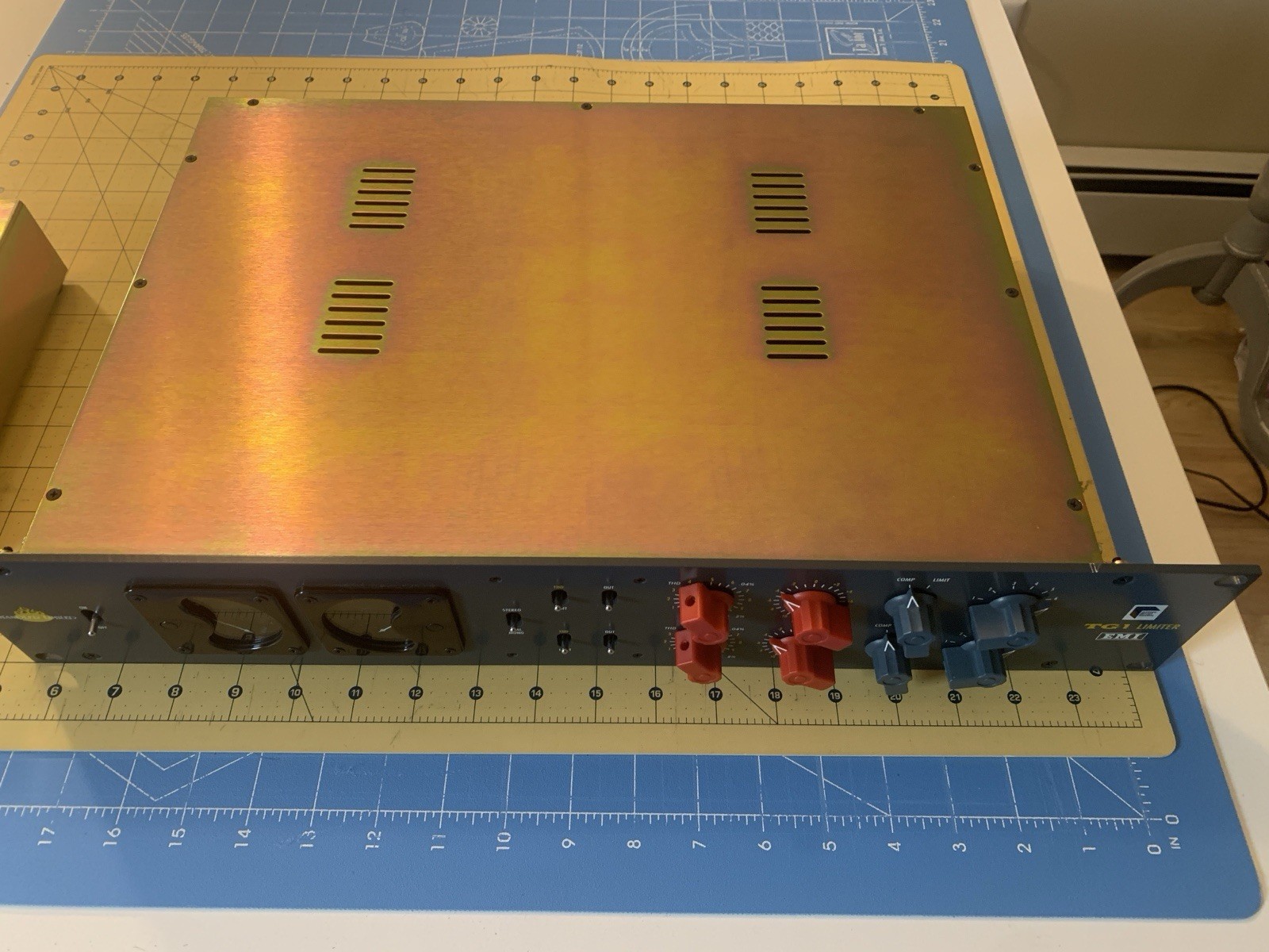 Chandler TG1 Dual Channel Analog Rack Compressor/Limiter