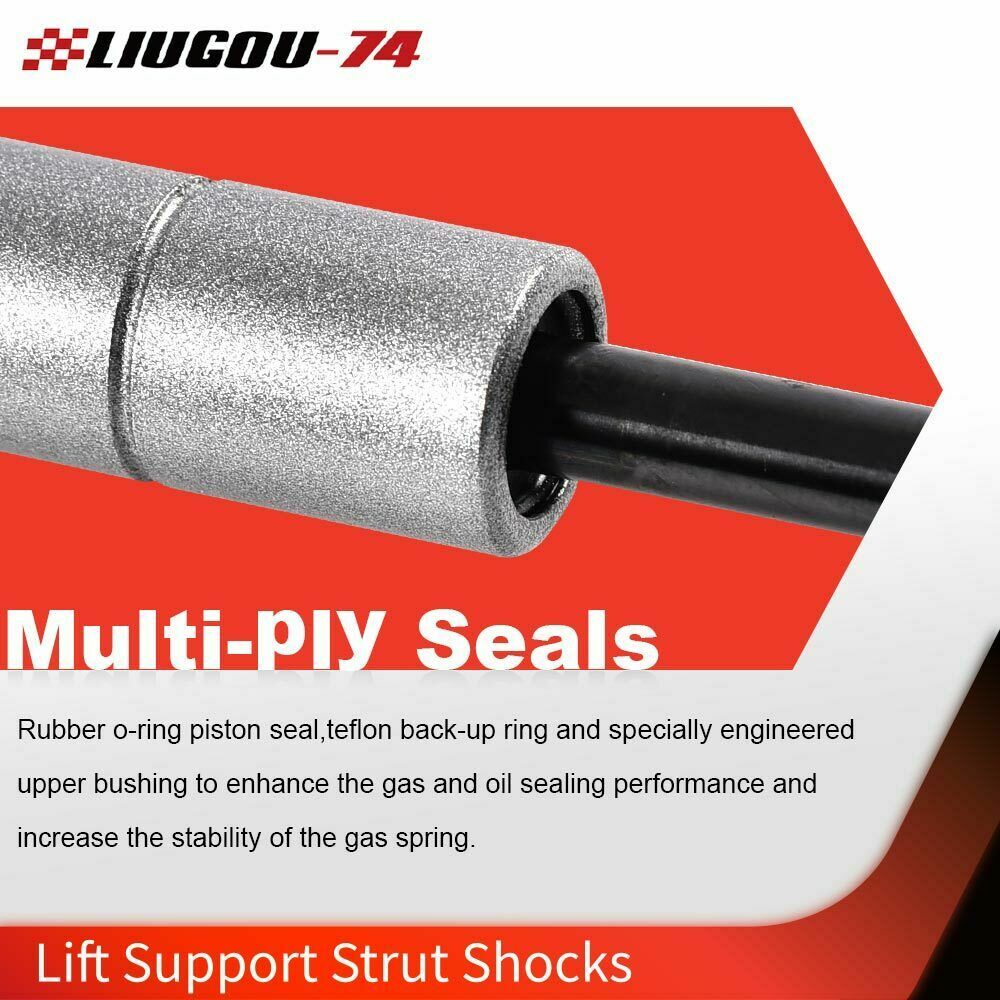 2X Fit For 09-14 Nissan Murano Front Hood Lift Support Struts Shocks Gas Springs