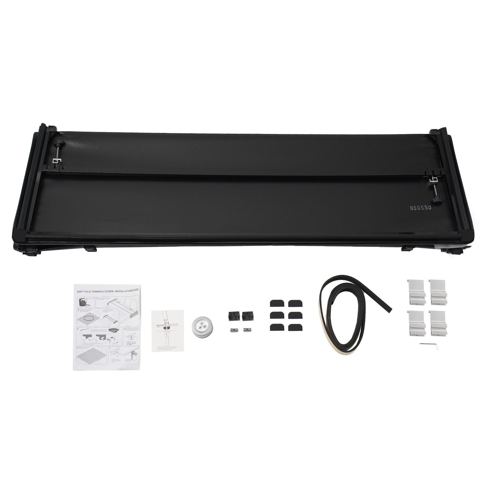 5ft Tri-Fold Tonneau Cover Fit For Nissan Frontier Truck Bed Cover 2005-2025