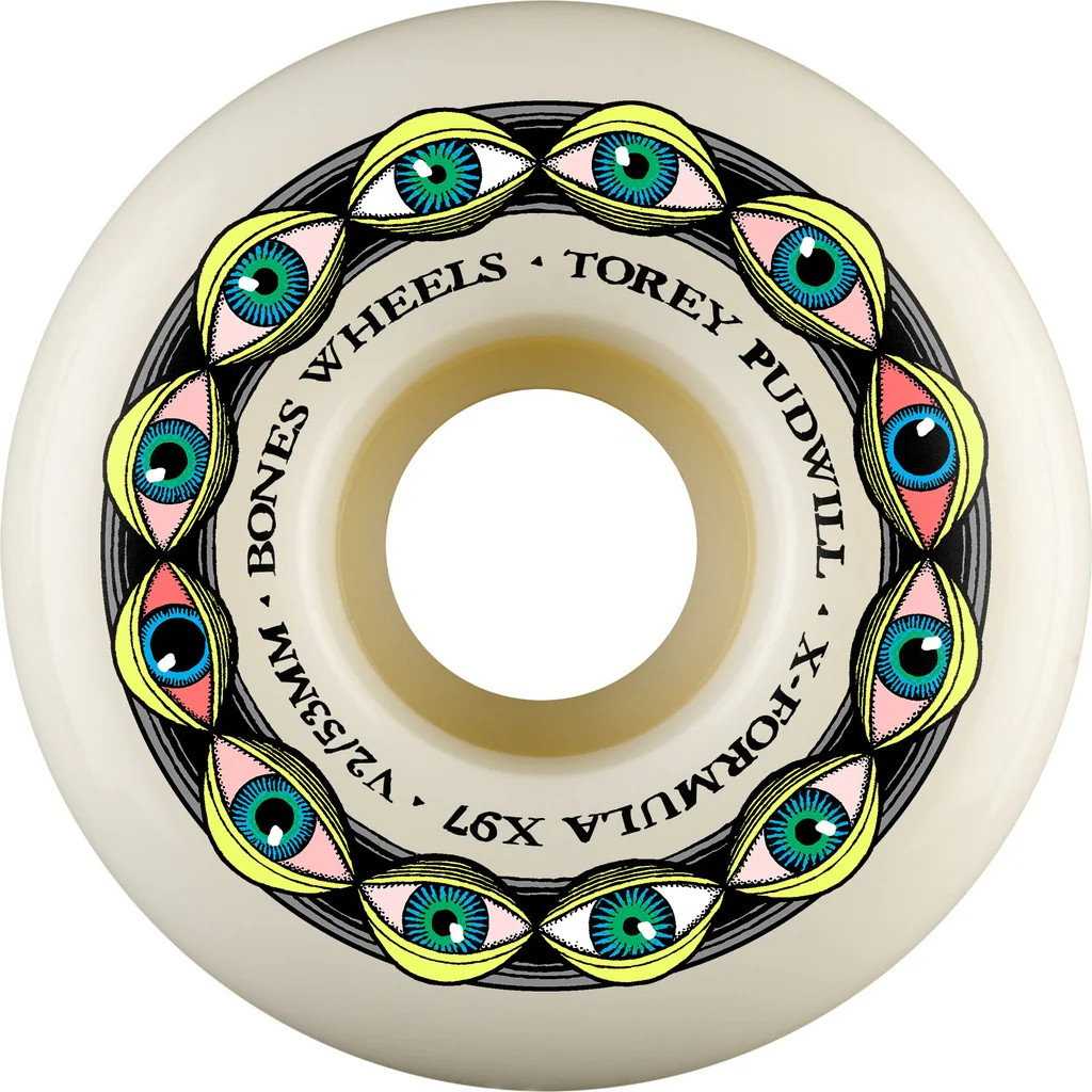 BONES X-FORMULA TOREY PUDWILL FRYING EYES V2 LOCKS 53MM 97A