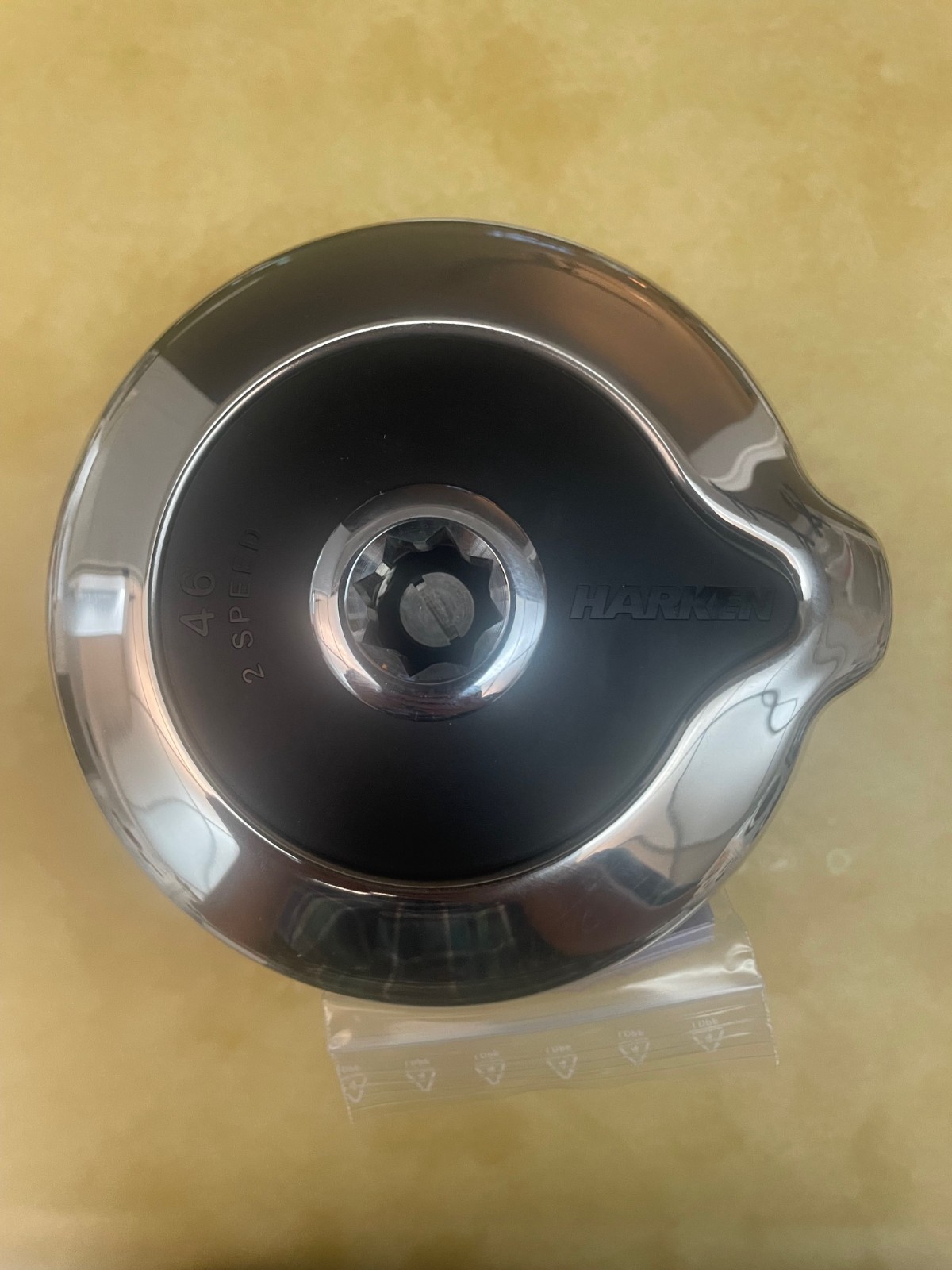 Harken 46.2STC Self-Tailing Radial Chrome 46 Winch — 2 Speed