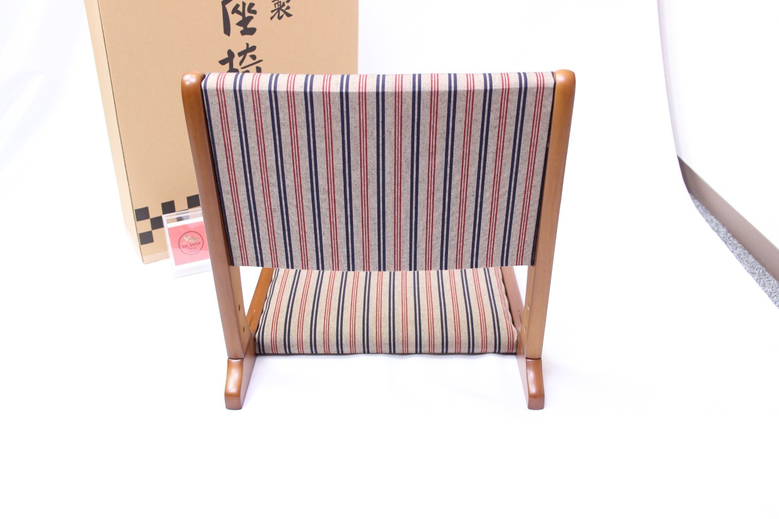 Tatami floor chair Zaisu made in Japan 1 unit W17.3 x D20.6 x H18.1 inc.