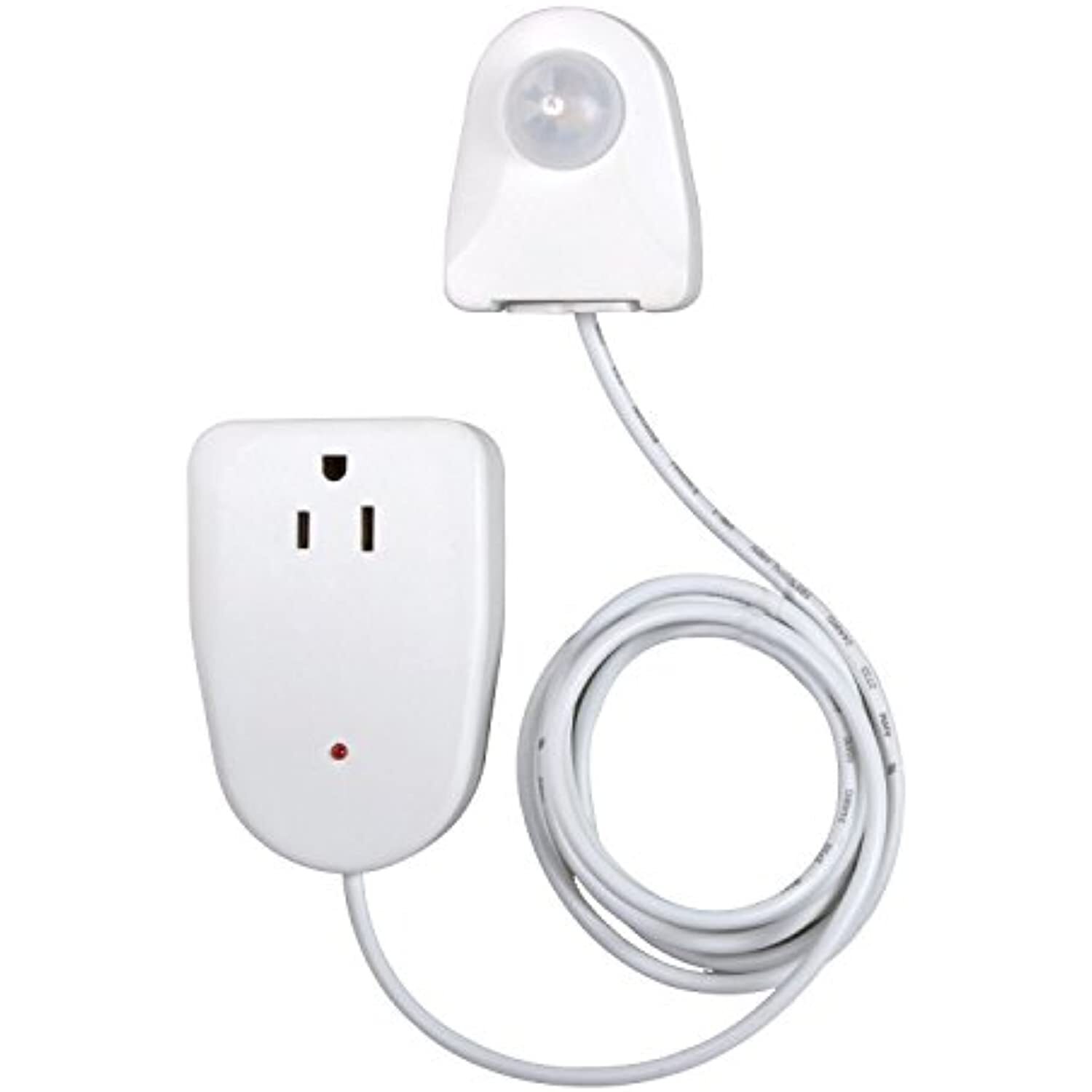 Westek MLC12BC-4 Indoor Plug-in Corded Motion Activated Light Control, 1 Count