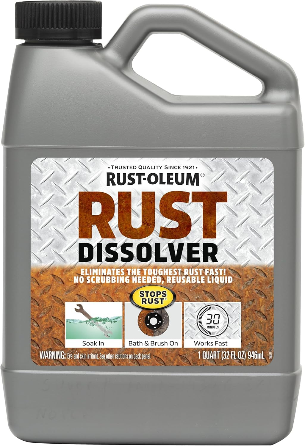 Rust-Oleum Rust Dissolver Soak & Bath | Heavy-Duty Corrosion Remover for Metal T
