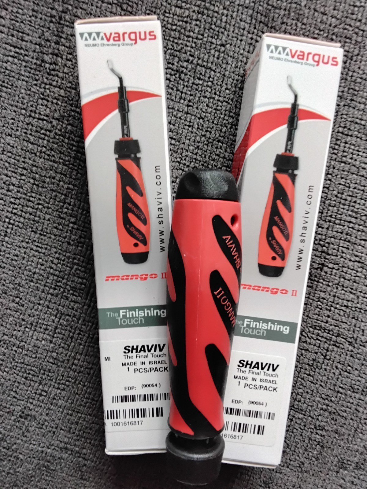 SHAVIV MANGO II DEBURRING HANDLE 90054  3 PIECES