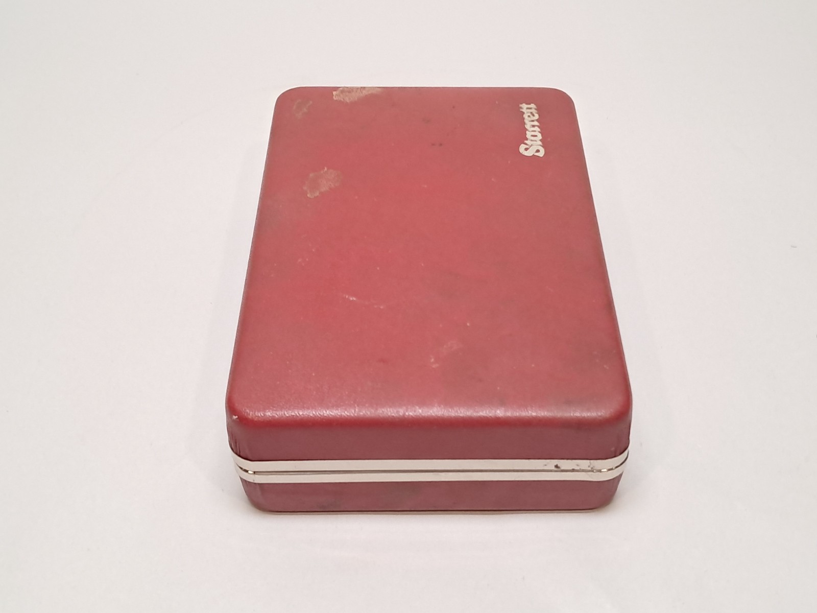 Accessories and Case for Starrett No. 196 Plunger Back Dial Indicator