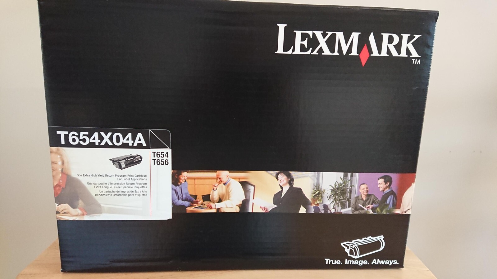 GENUINE LEXMARK T654X04A  Brand new in box T654 T656