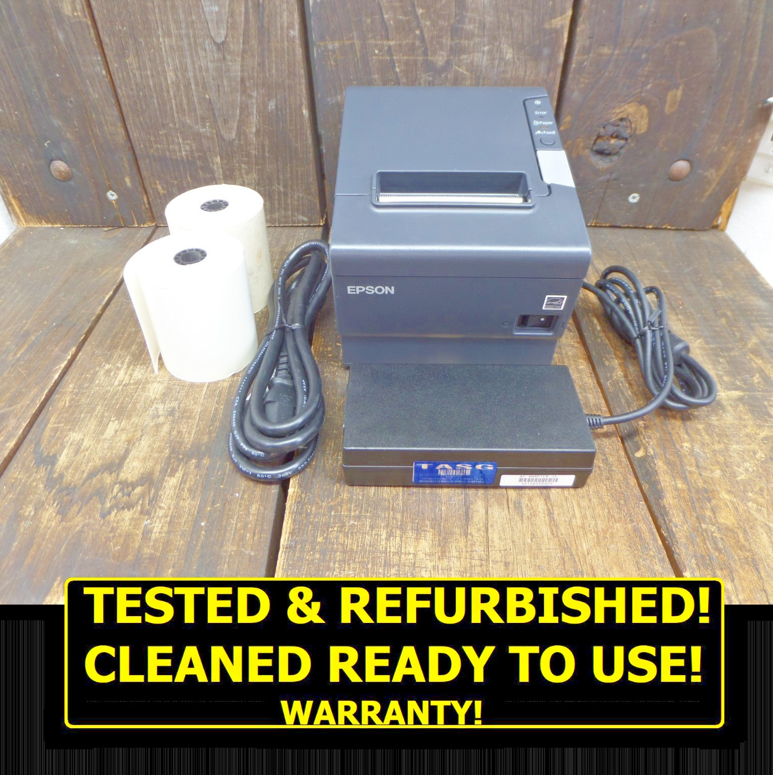 Epson TM-T88V M244A POS Thermal Receipt Network Printer TESTED & REFURBISHED!