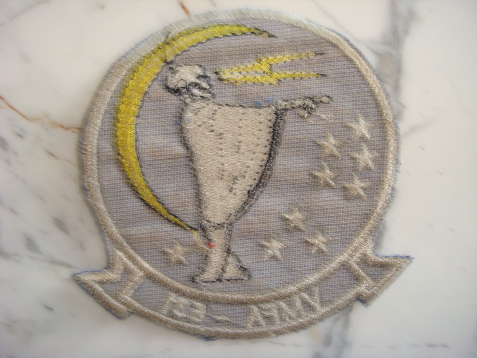 USMC MARINES FIGHTER ATTACK SQ VMFA-531 GREY GHOST, VIETNAM WAR PATCH