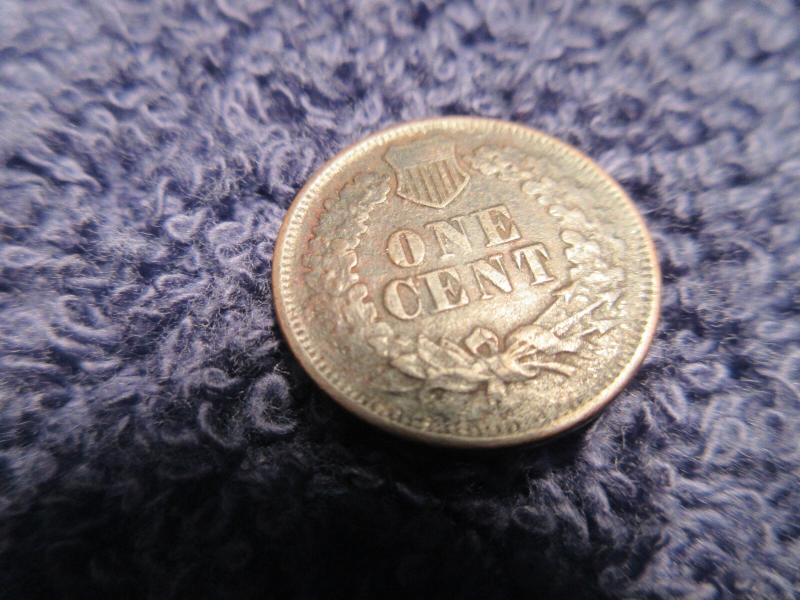 1865 DATED INDIAN CENT ORIGINAL