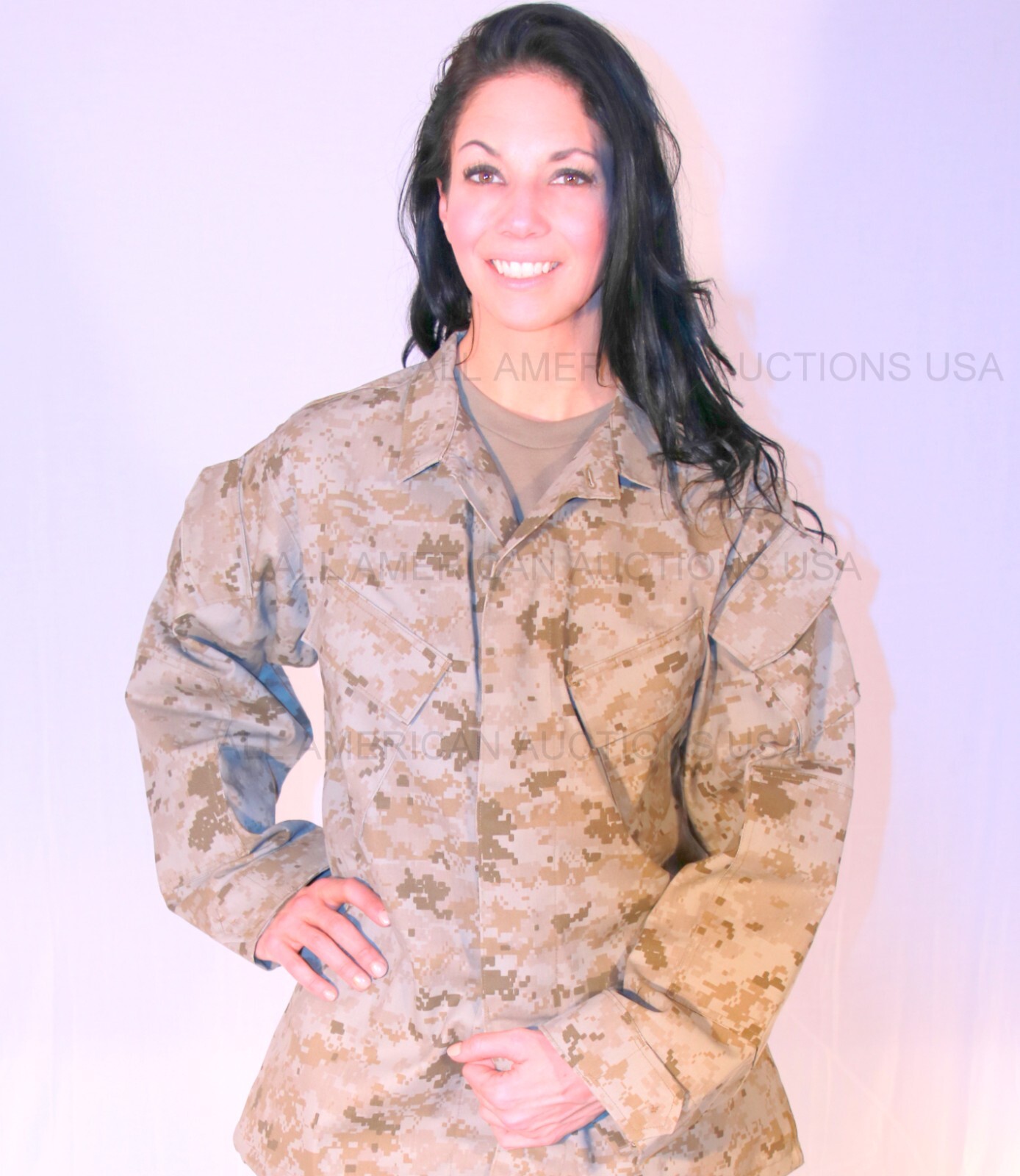 PROPPER USMC MARINE CORPS MILITARY DESERT MARPAT CAMOUFLAGE BLOUSE JACKET MR