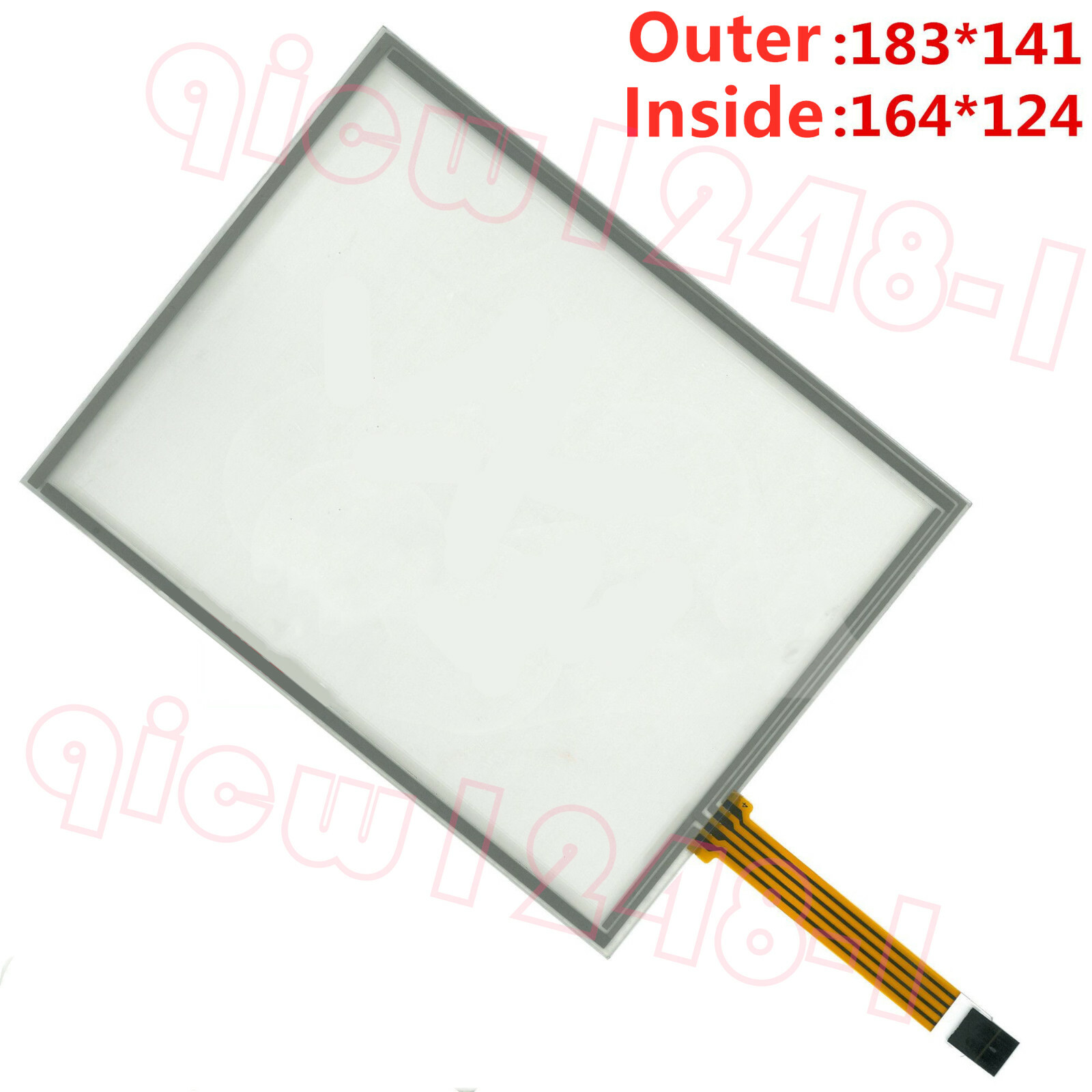 8" 8 inch 4wire For EJ080NA-05A 05B  AT080TN52 V.1 Touch screen Panel Digitizer