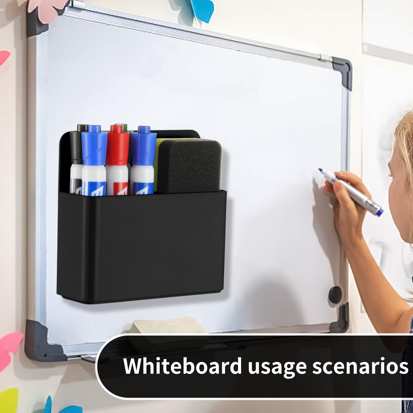 Camelmother 2Magnetic Marker Holder For Whiteboard Dry Erase Marker Holder Fo...