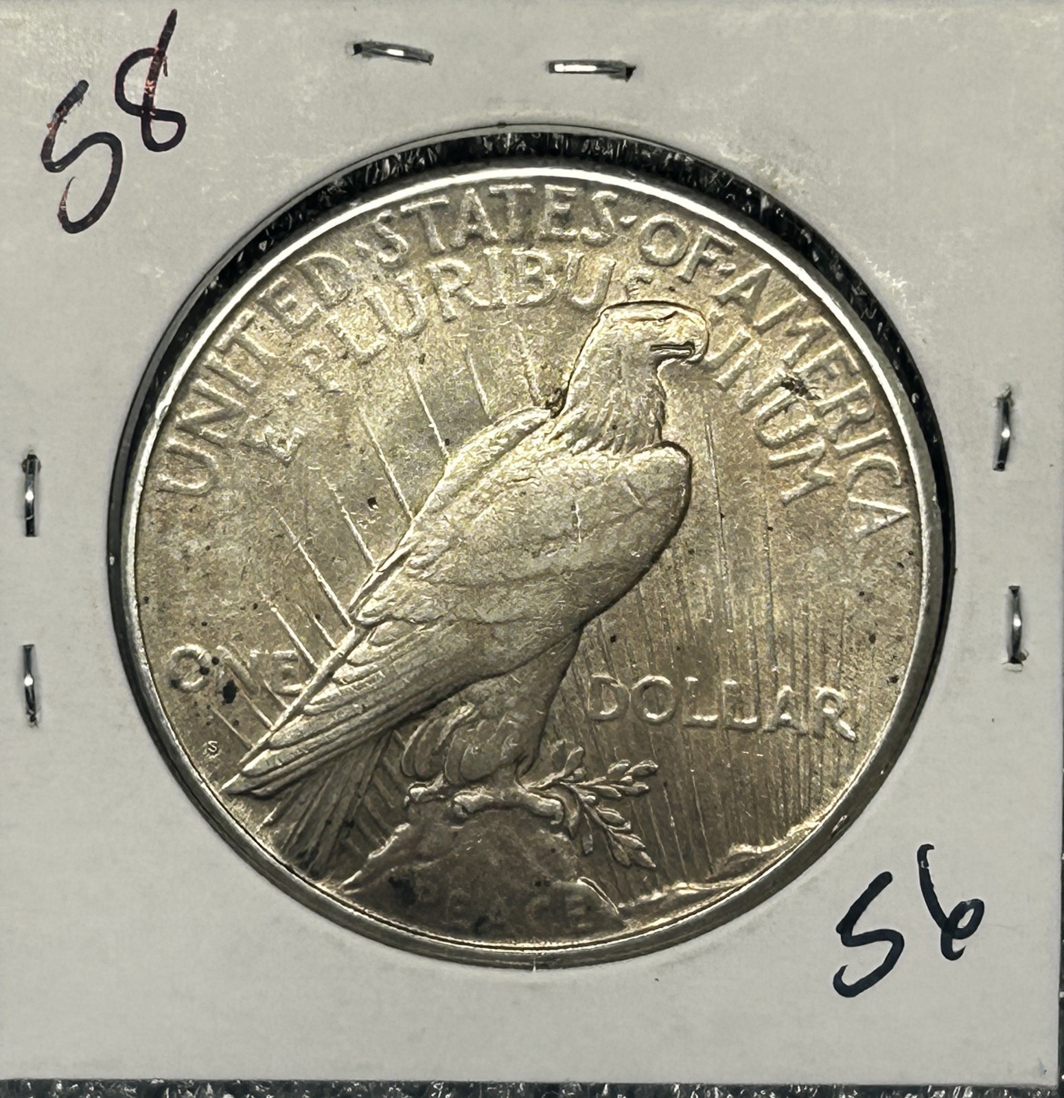 1922-S US Silver Peace Dollar $1 -