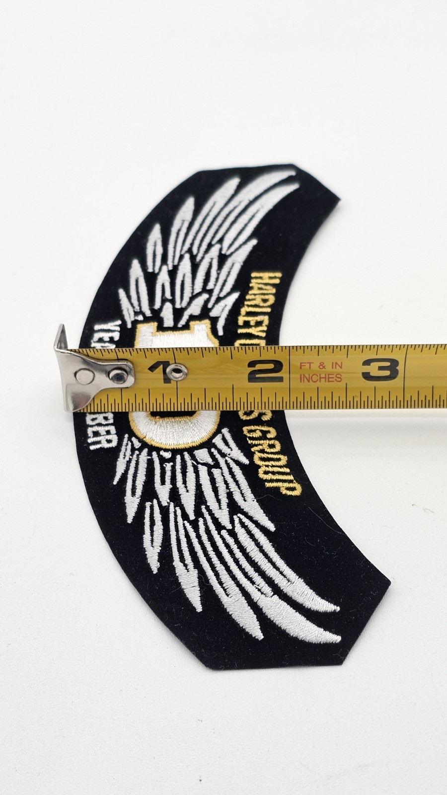 10 YEAR MEMBER HARLEY DAVIDSON OWNERS GROUP HOG H.O.G. VEST JACKET PATCH
