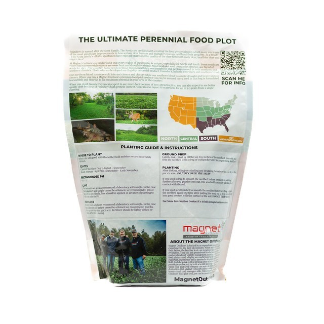 MAGNET OUTDOORS FOUNDER'S BLEND NORTH FOOD PLOT SEED