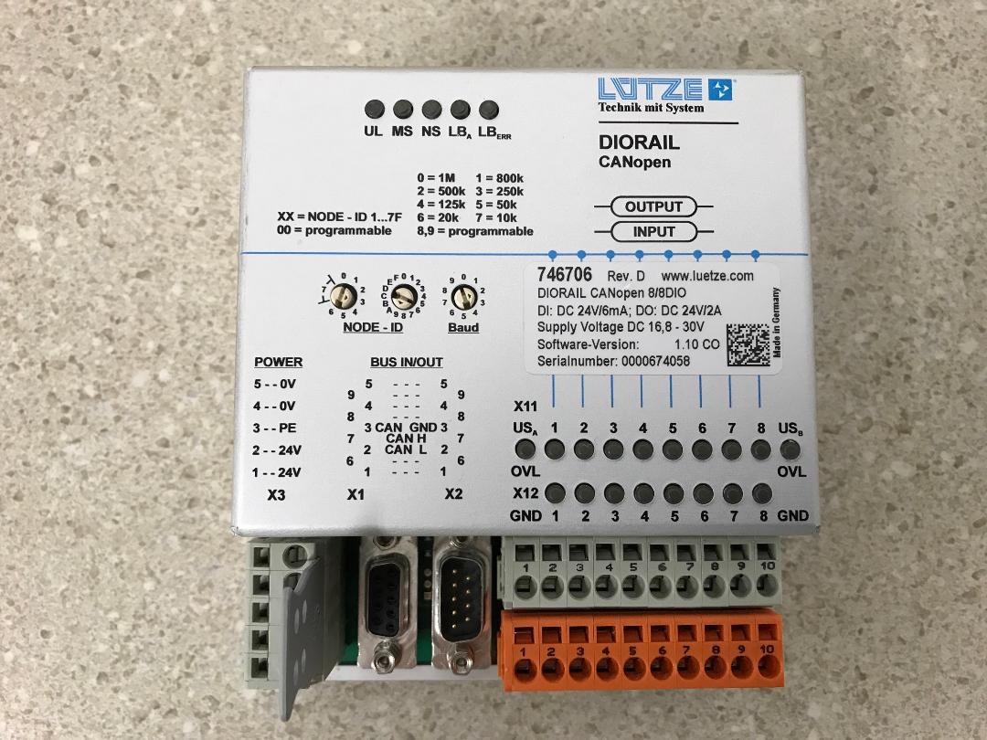 Lutze 746706 Bus Modular Controller