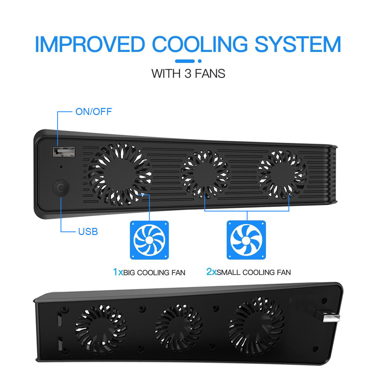 Compatibility With Console For PS5 PlayStation 5 Cooling Fan Assured