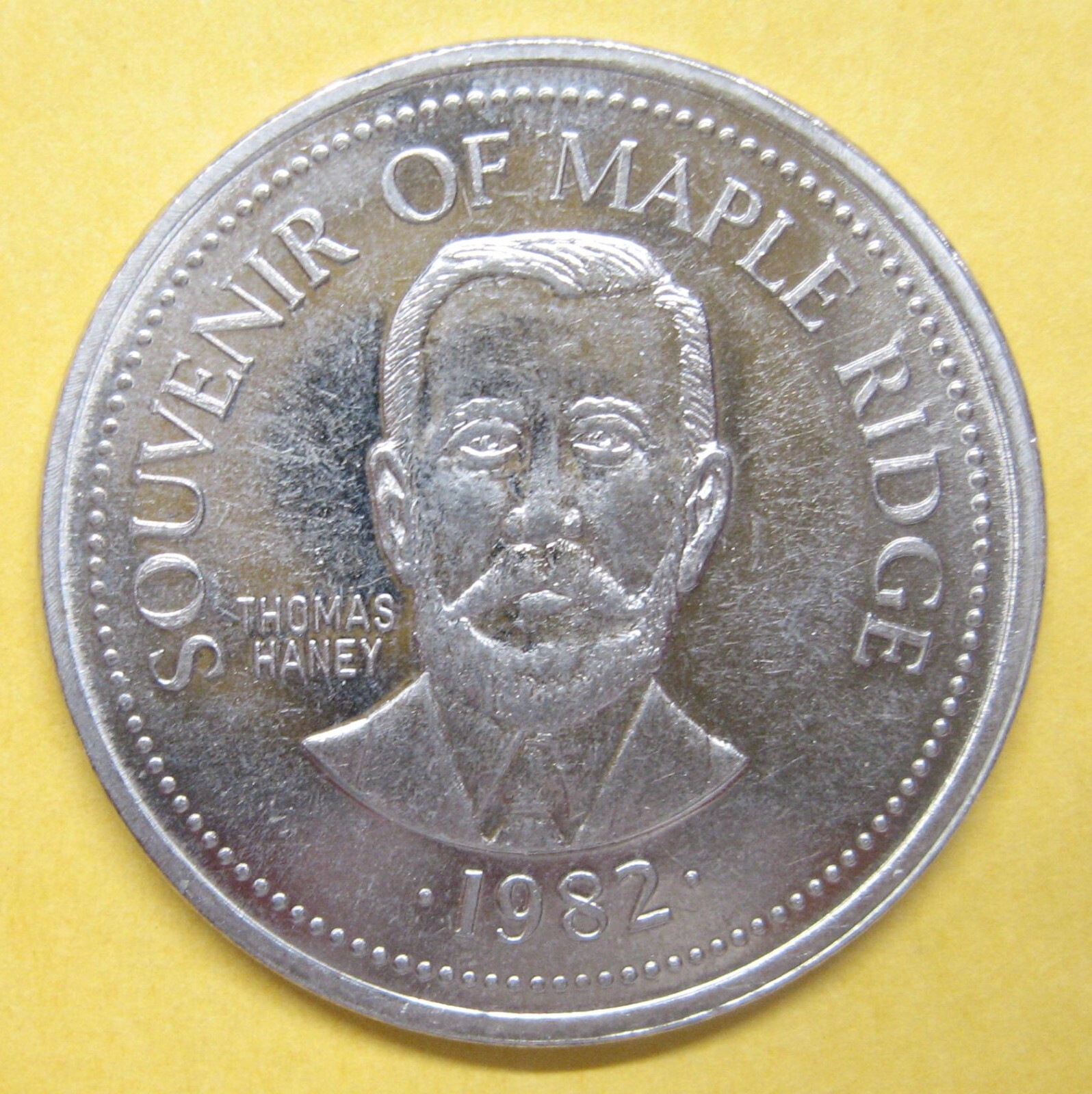 1982 Maple Ridge B.C. Trade Dollar Take a Look