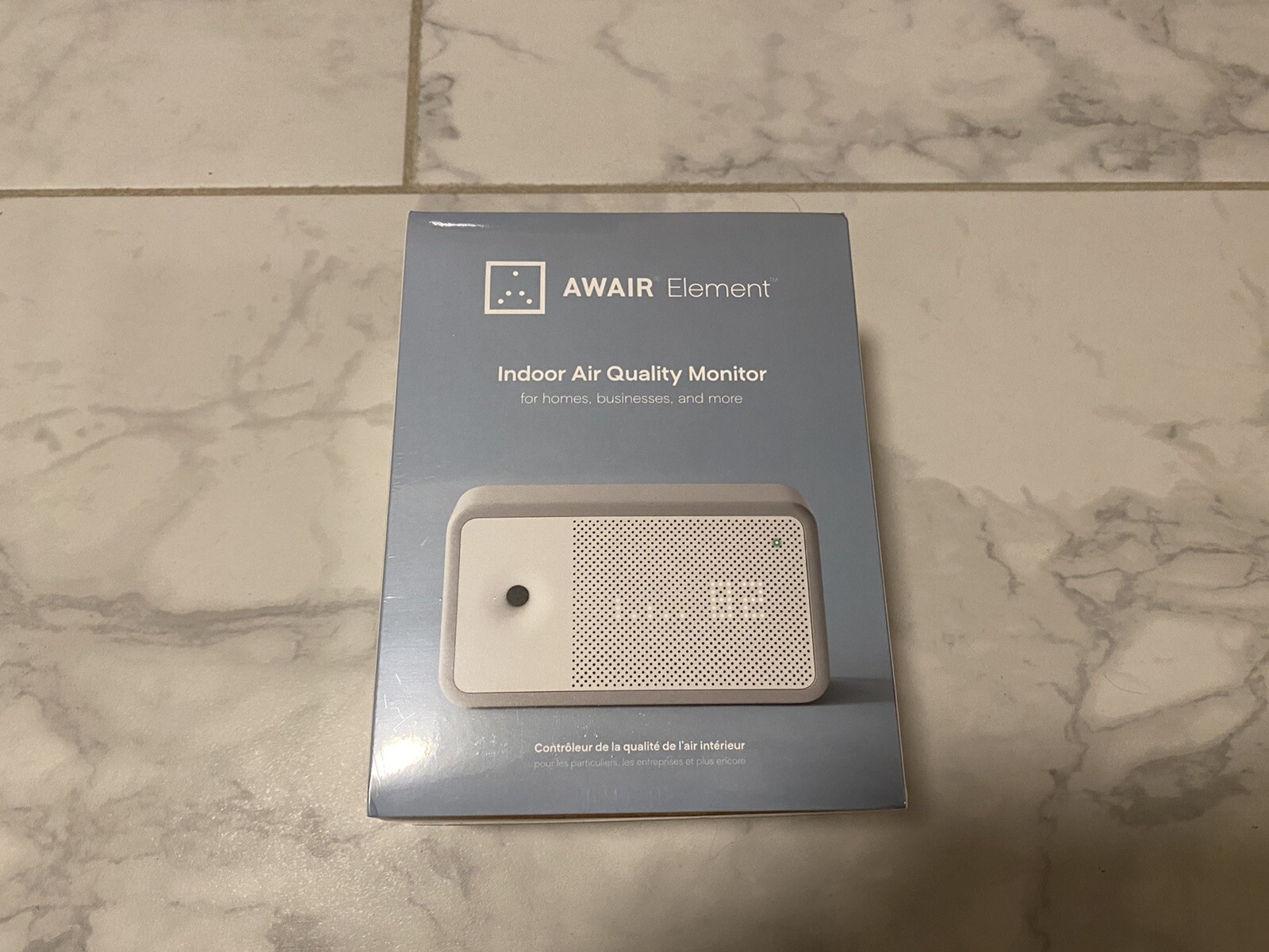 Awair Element Indoor Air Quality Monitor PlanetWatch Crypto Miner In Hand SEALED