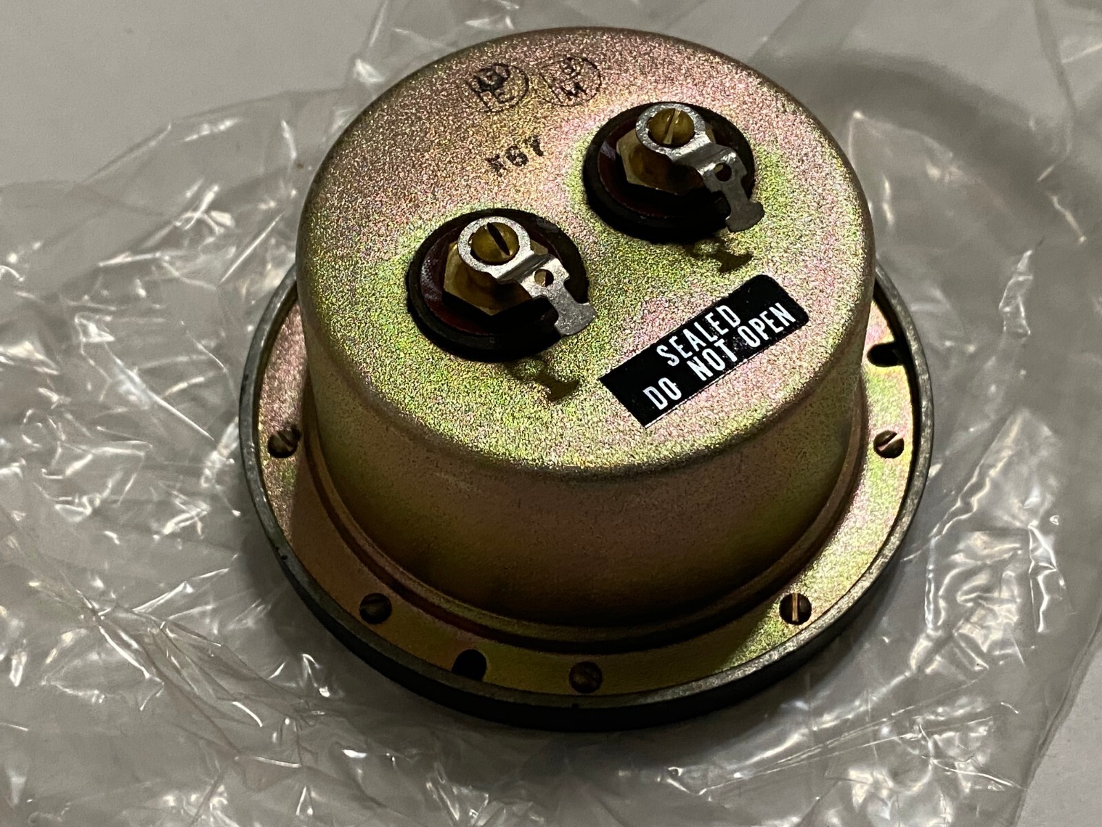 Phaostron Ruggedized 0-500 Volt MR36W500AFVVR 370-10247 Panel Meter -Cracked