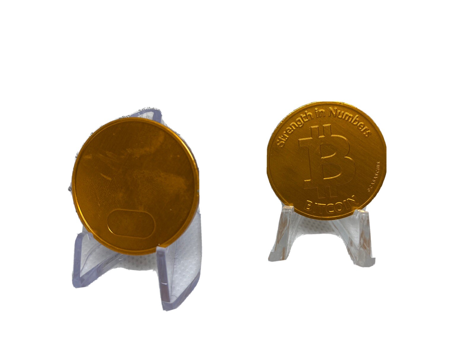 Casascius Aluminium Anodized Orange Tokens(Unloaded)