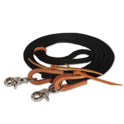 Professional's Choice Colored Poly Rope 3/8" x 8' Single Western Roping Rein