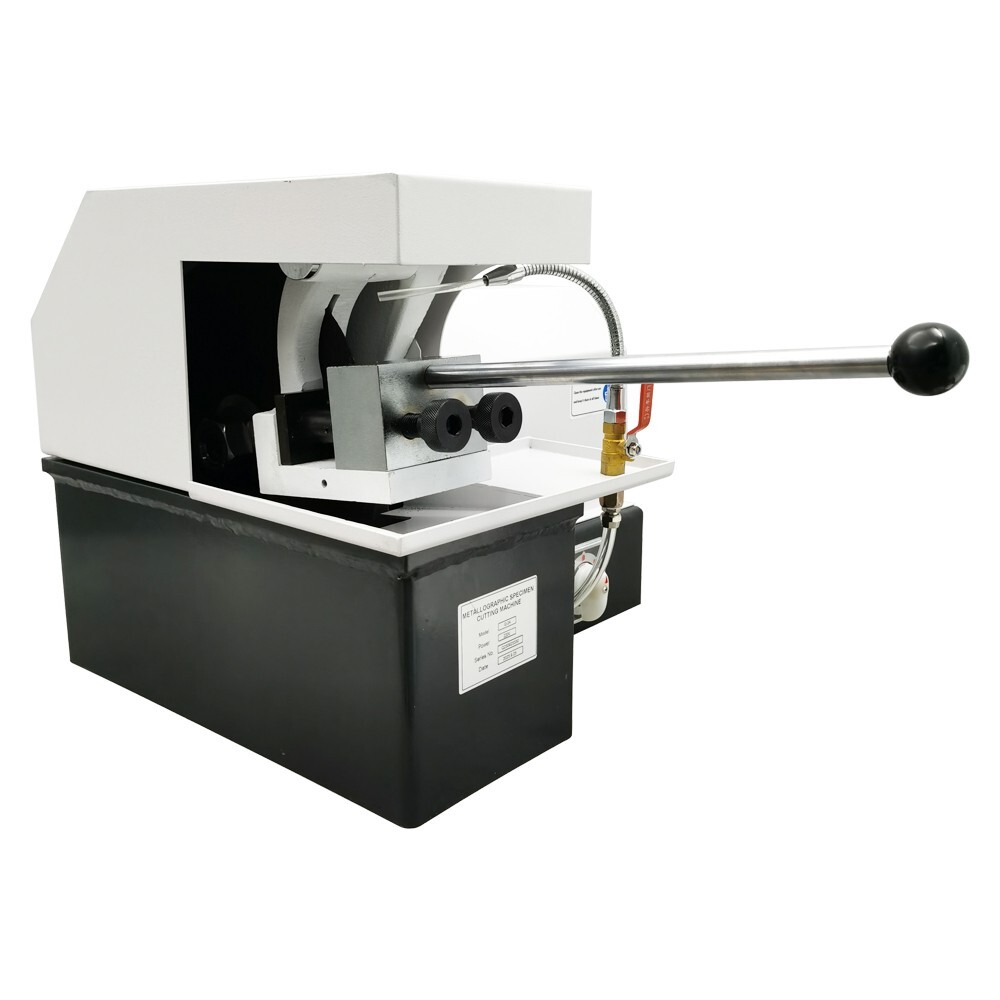 220V Metallographic Sample Cutter Specimen Cutting Machine Grinding Wheel
